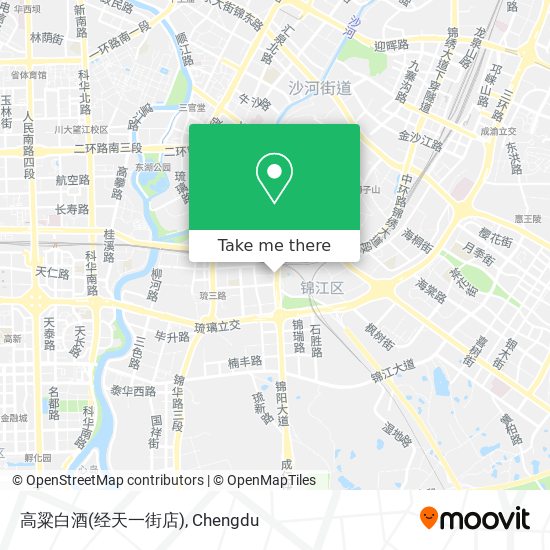 高粱白酒(经天一街店) map
