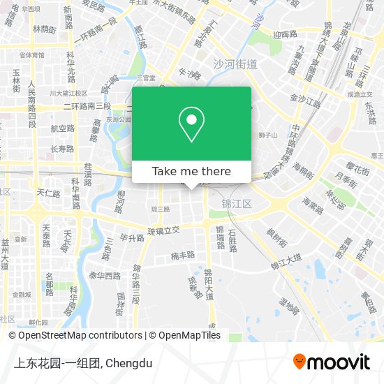 上东花园-一组团 map