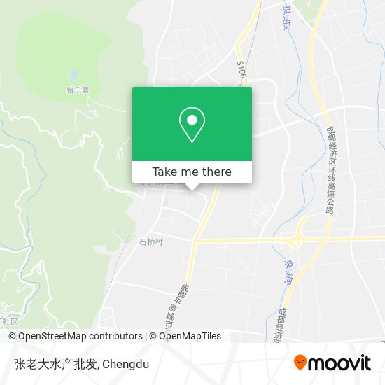 张老大水产批发 map