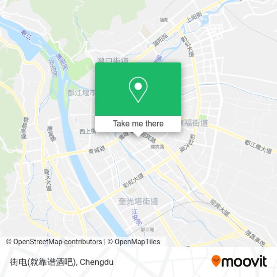 街电(就靠谱酒吧) map