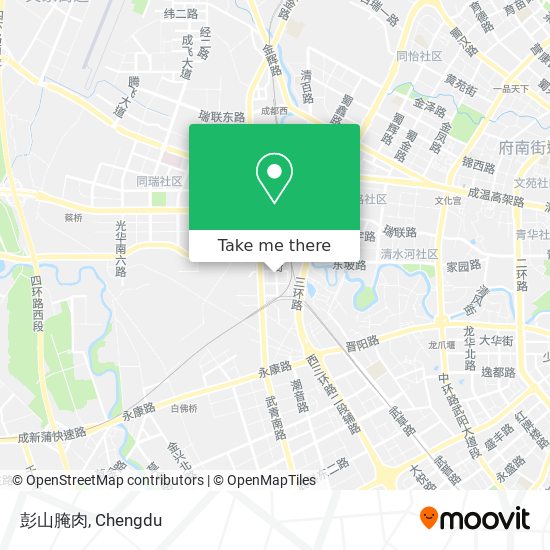 彭山腌肉 map