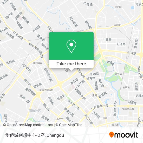 华侨城创想中心-D座 map