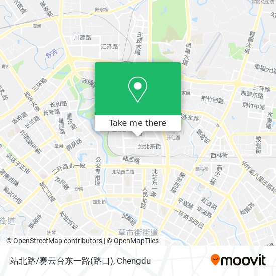 站北路/赛云台东一路(路口) map