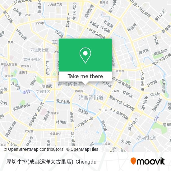 厚切牛排(成都远洋太古里店) map
