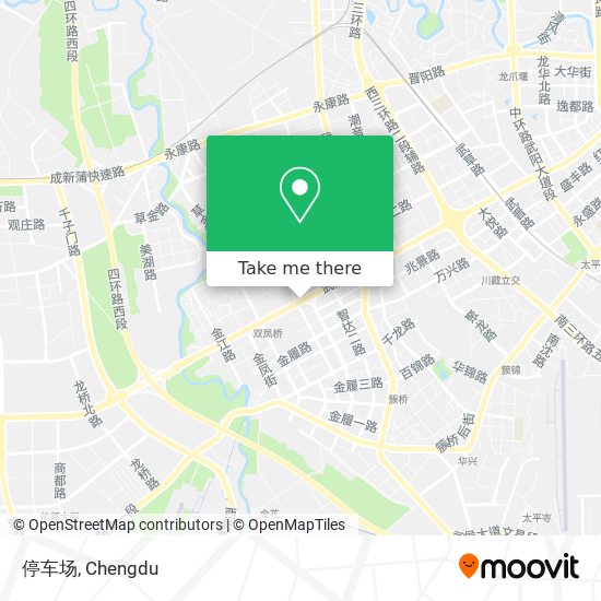 停车场 map