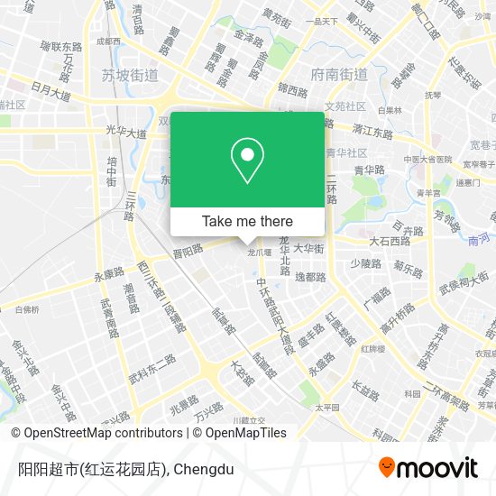 阳阳超市(红运花园店) map