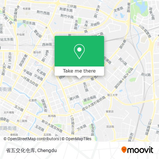 省五交化仓库 map