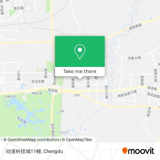 动漫科技城11幢 map