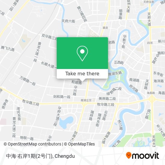 中海·右岸1期(2号门) map