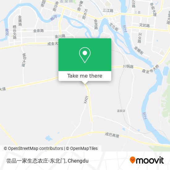 尝品一家生态农庄-东北门 map