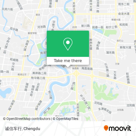诚信车行 map