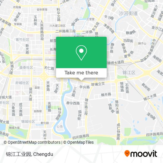 锦江工业园 map