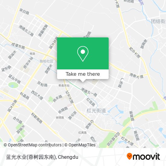 蓝光水业(蓉树园东南) map