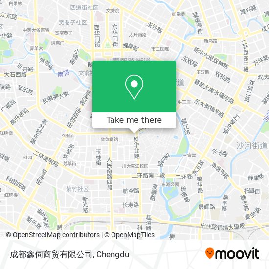 成都鑫伺商贸有限公司 map