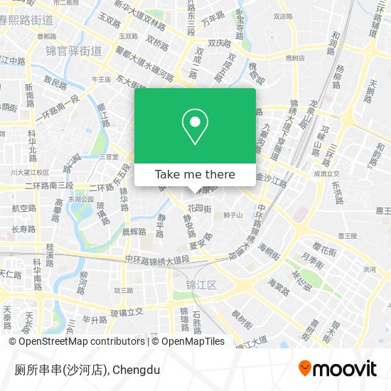 厕所串串(沙河店) map