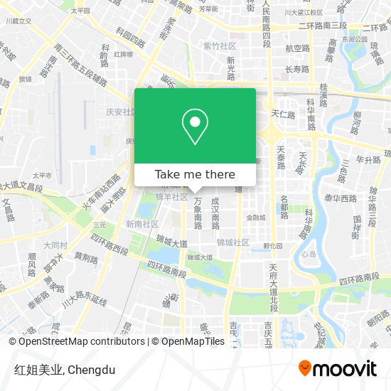 红姐美业 map