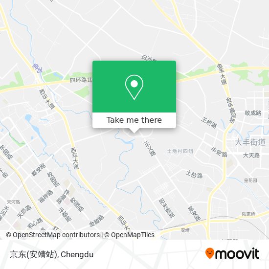京东(安靖站) map