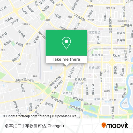 名车汇二手车收售评估 map