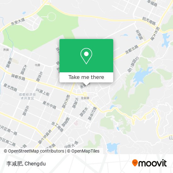 李减肥 map