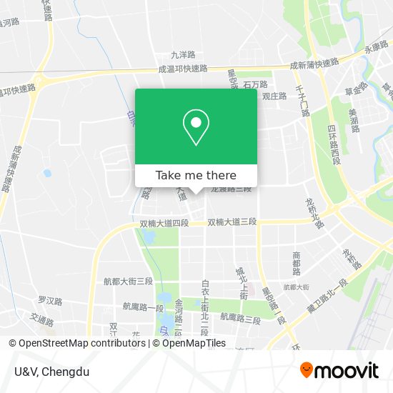 U&V map