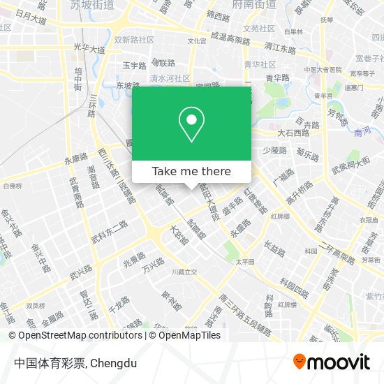 中国体育彩票 map