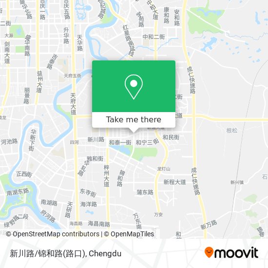 新川路/锦和路(路口) map