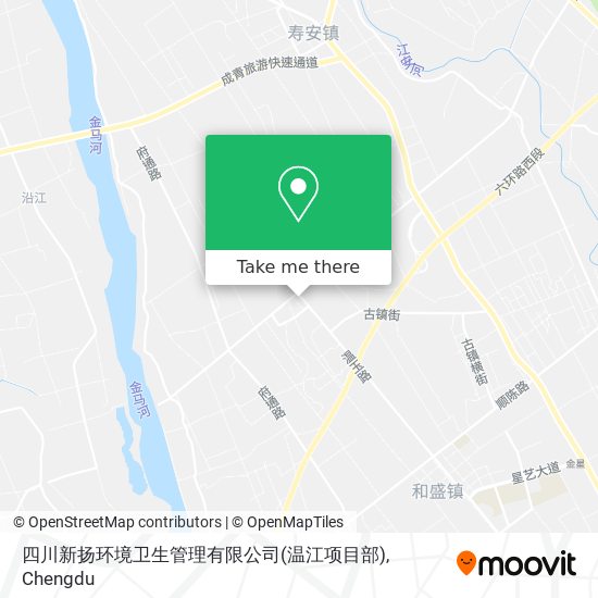四川新扬环境卫生管理有限公司(温江项目部) map