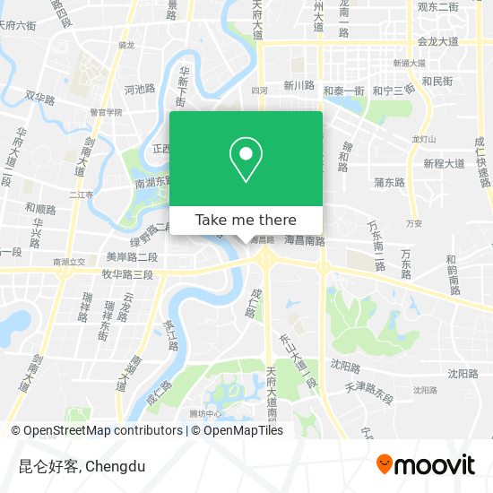 昆仑好客 map