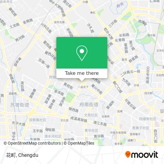 花町 map