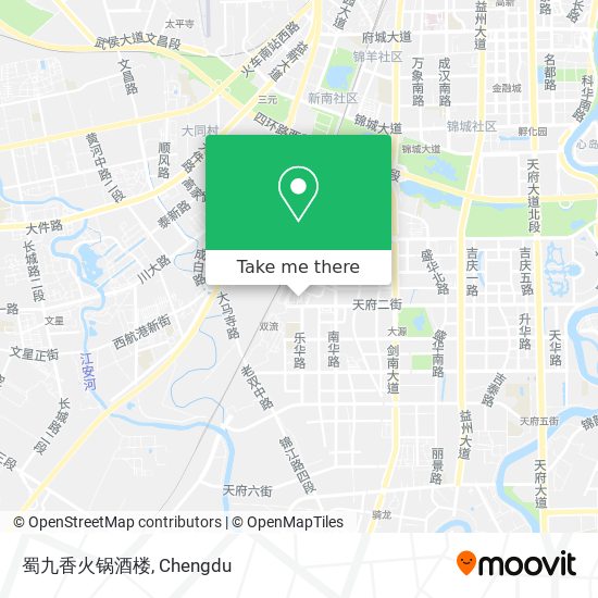 蜀九香火锅酒楼 map