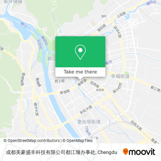 成都美豪盛丰科技有限公司都江堰办事处 map