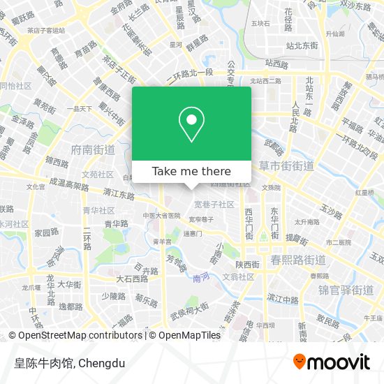 皇陈牛肉馆 map