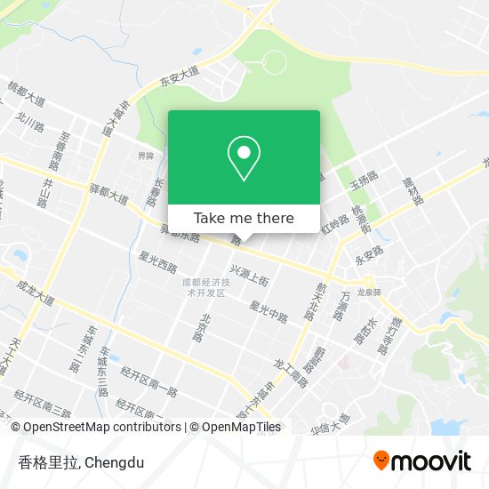 香格里拉 map