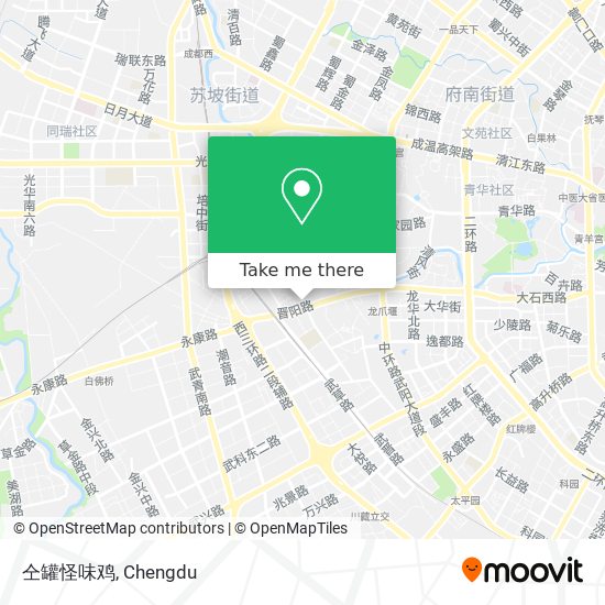 仝罐怪味鸡 map