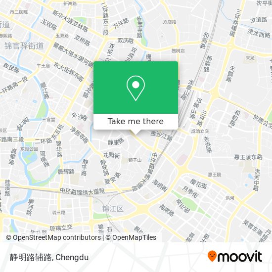 静明路辅路 map