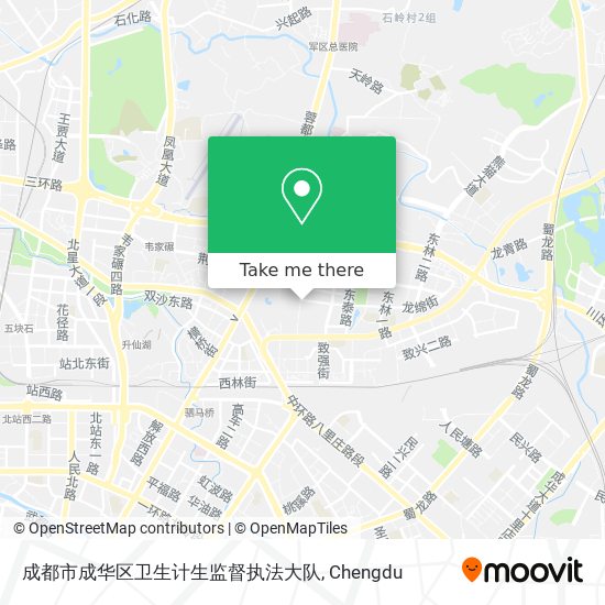 成都市成华区卫生计生监督执法大队 map