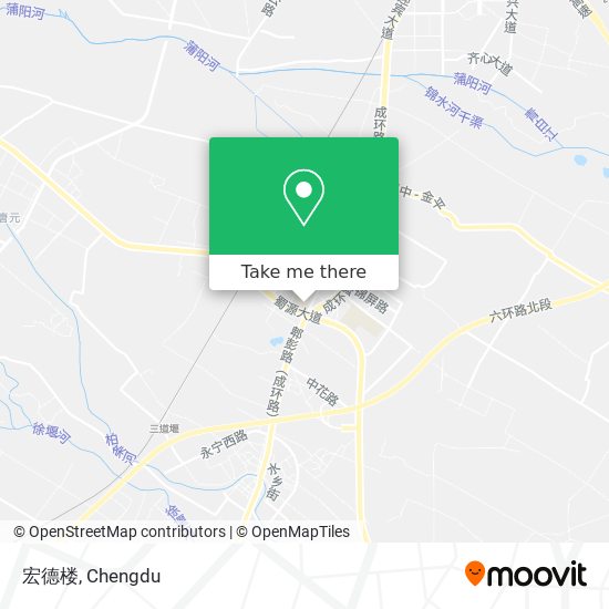 宏德楼 map