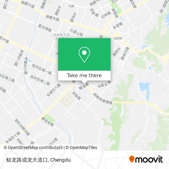 鲸龙路成龙大道口 map