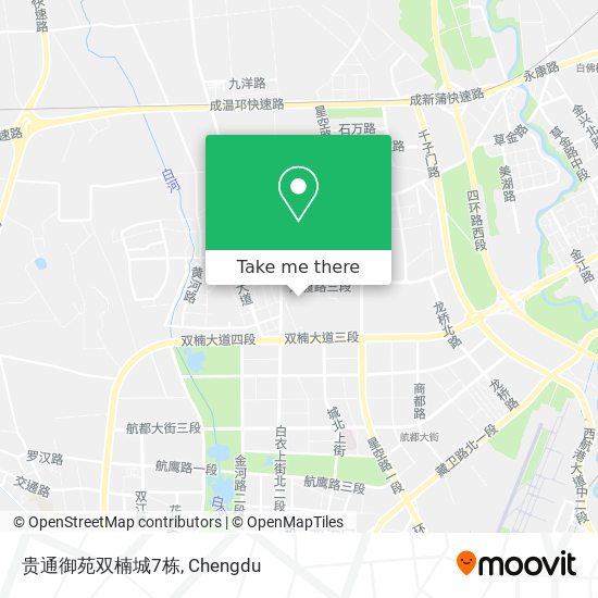 贵通御苑双楠城7栋 map