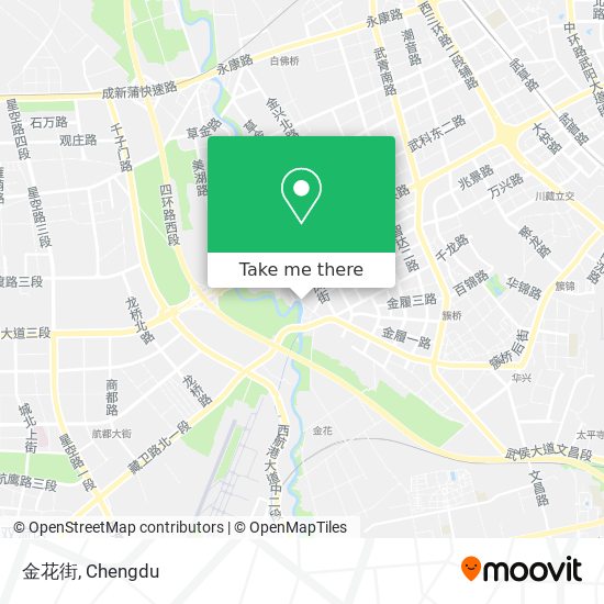 金花街 map