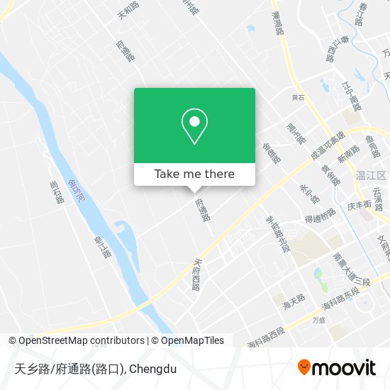 天乡路/府通路(路口) map