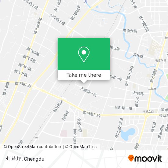 灯草坪 map