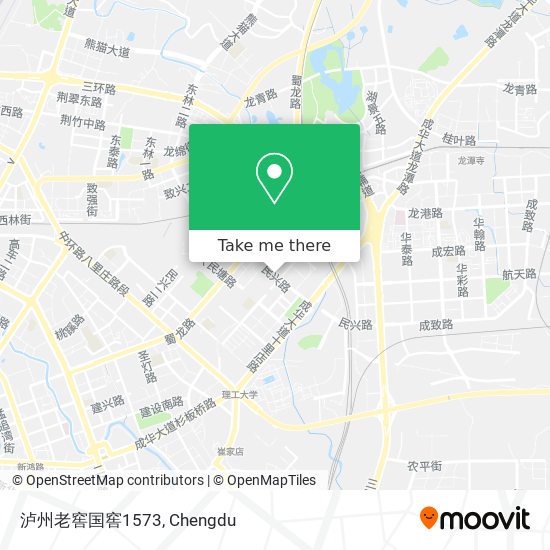 泸州老窖国窖1573 map