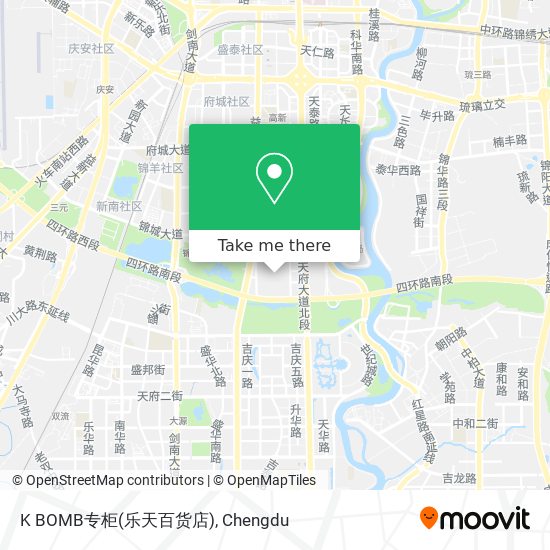 K BOMB专柜(乐天百货店) map