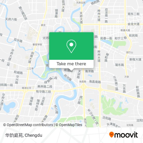华韵庭苑 map
