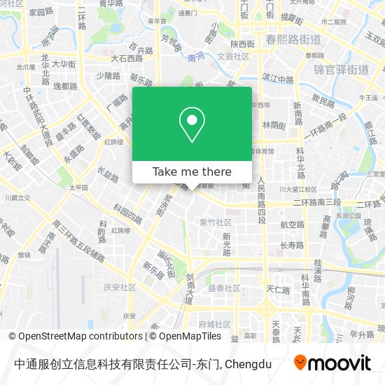 中通服创立信息科技有限责任公司-东门 map