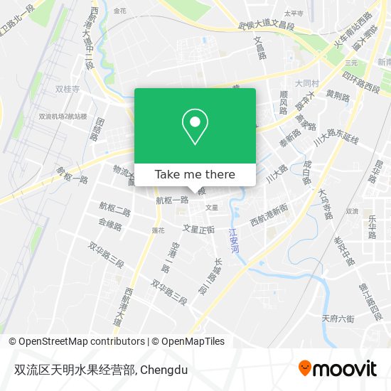 双流区天明水果经营部 map