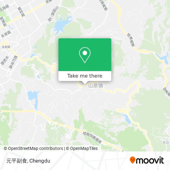元平副食 map