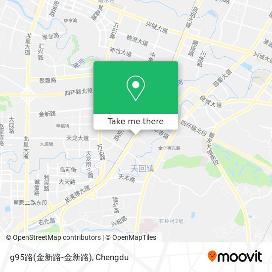 g95路(金新路-金新路) map