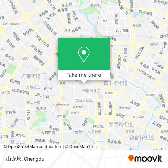 山龙坎 map